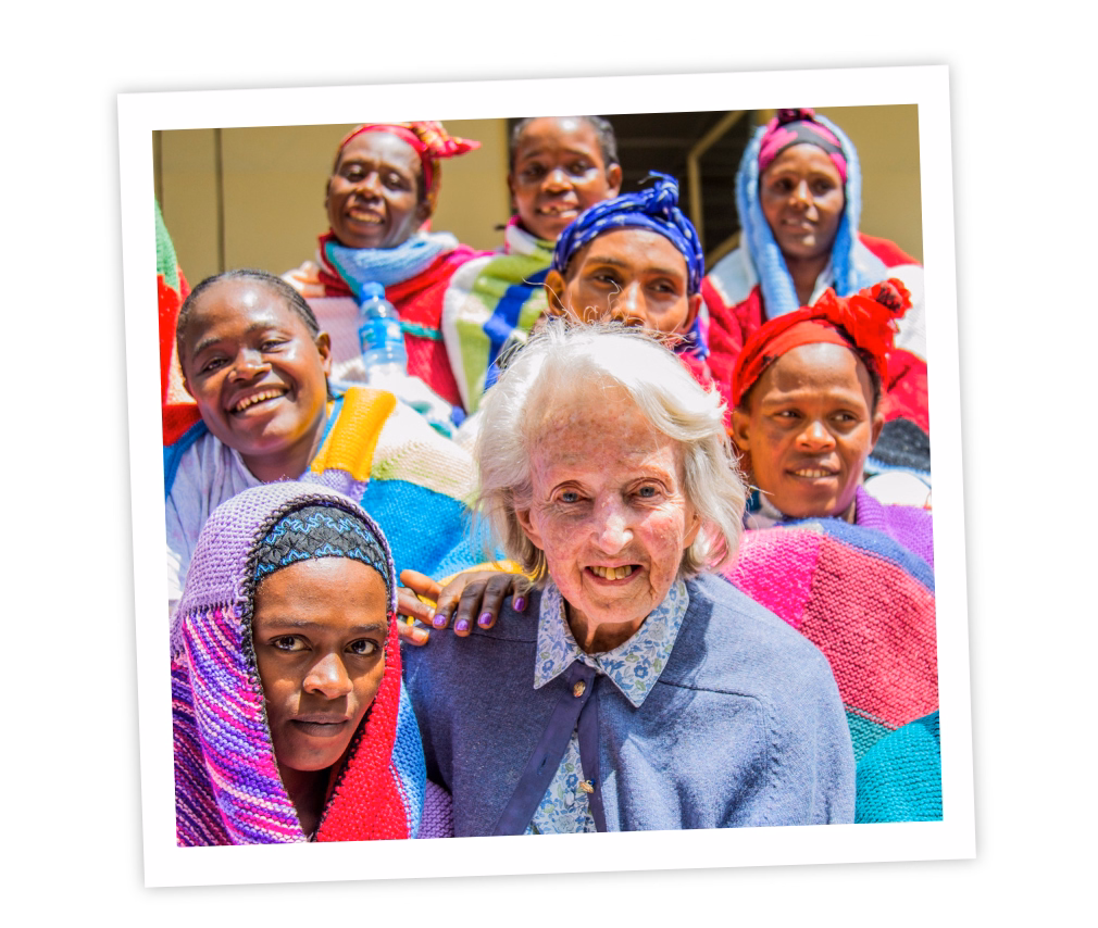 Dr Catherine Hamlin in Ethiopia