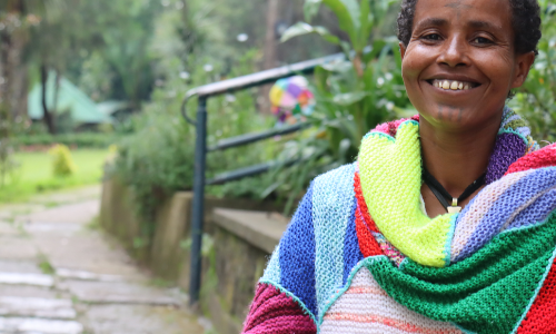 Because of you, a new life for Abebech