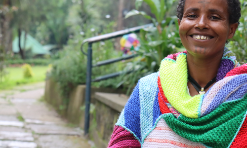 Because of you, a new life for Abebech
