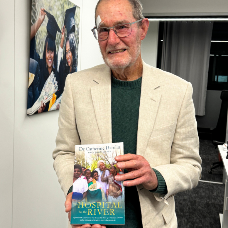 Hospital By The River signed by John Little