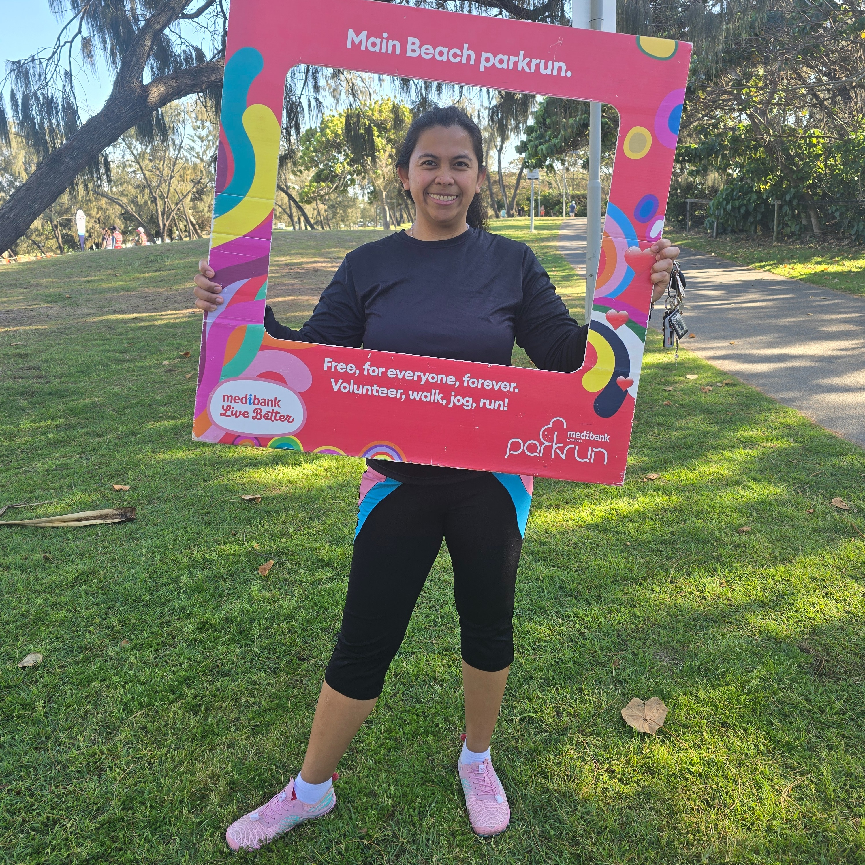Wins BareFoot Walk Challenge